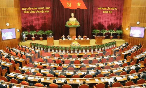Toàn cảnh Hội nghị Trung ương 4.