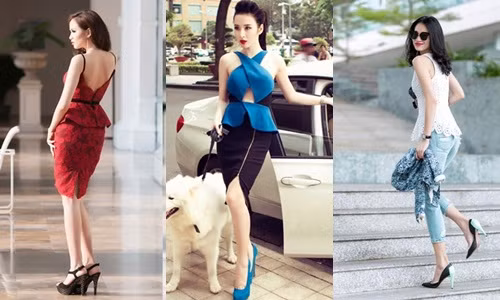 Cùng ngắm nhìn dàn sao Việt diện áo peplum thời trang tuyệt đẹp trong bộ ảnh dưới đây.