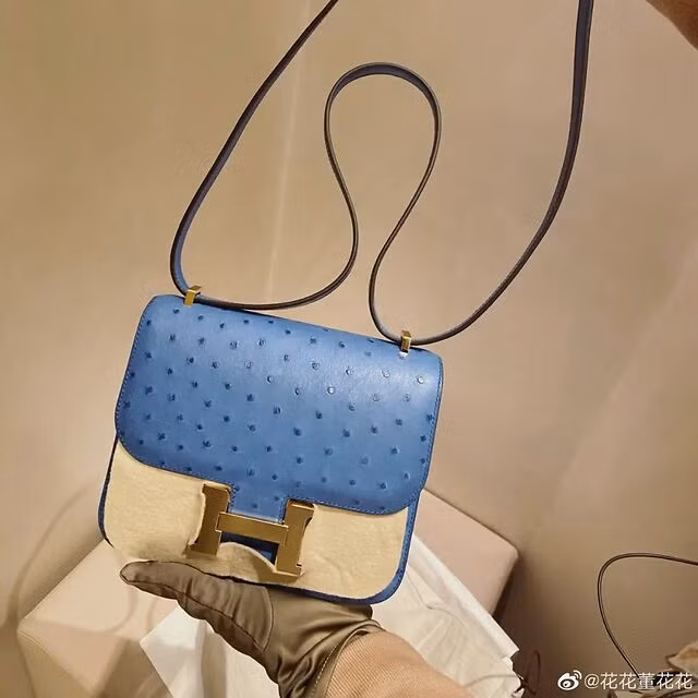 Chiếc túi Constance da đà điểu Nam Phi rất khó mua ở Hermes. Giá của nó khoảng 100.000 NDT (330 triệu VNĐ), có tiền cũng rất khó mua được.