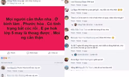 Thông tin bé trai bị bắt cóc ở huyện Tuy Phước được đăng tải trên mạng khiến nhiều người hoang mang. Sự thật không có bắt cóc mà bé trai tự dựng lên vở kịch.