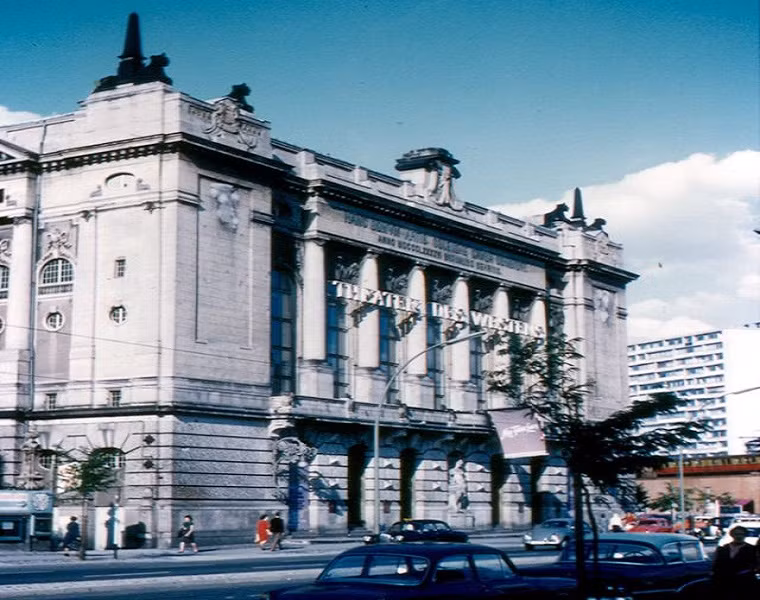 Nhà hát nghệ thuật biểu diễn ở thủ đô Berlin của nước Đức năm 1963.