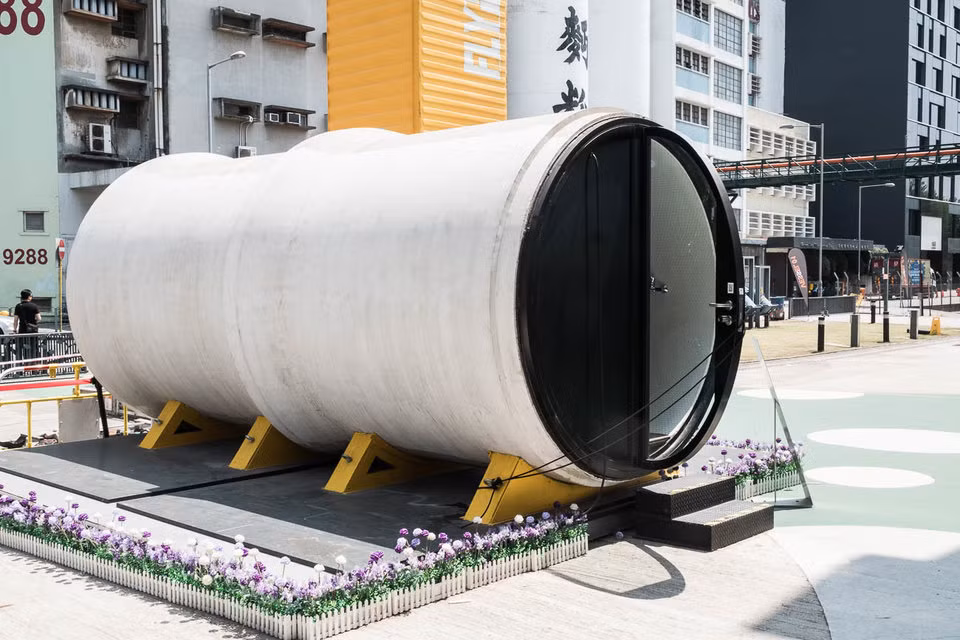 Tháng ba vừa qua, O-Pod đã đón vị khách qua đêm đầu tiên.
