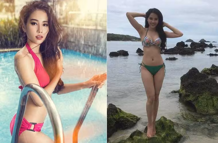 Tấm ảnh Hoa khôi Nam Em trên bãi biển được một người đẹp cùng dự thi Hoa hậu Trái đất 2016 chụp và đưa lên trang cá nhân đã nhanh chóng thu hút sự chú ý của cư dân mạng. Người đẹp nhận được nhiều lời khen ngợi về body hoàn hảo.