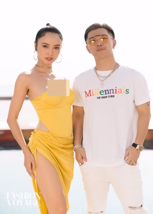 Cuong Seven tinh tu ben ban gai co body dep nhat nhi Vbiz