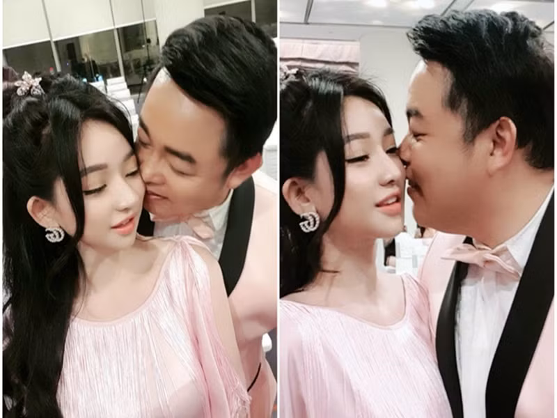 Ivy Lê từng vướng tin đồn hẹn hò Quang Lê vì thường xuyên chụp ảnh tình tứ bên nam ca sĩ hải ngoại. Phía Quang Lê phủ nhận tin đồn tình cảm: "Tôi chỉ chụp cho vui, chụp chơi chứ không có gì". Ảnh: Vietnamnet