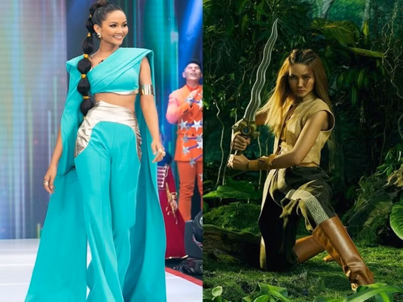 Sau Hoa hậu Hoàn vũ Thế giới 2018, H'hen Niê có nhiều hoạt động trong nước. Cô đắt show sự kiện, gameshow, làm người mẫu, đại diện thương hiệu. Top 5 Hoa hậu Hoàn vũ Thế giới 2018 còn thử sức ở nhiều vai trò như dẫn chương trình, làm Vlog, đóng phim. Ảnh: FB H’hen Niê