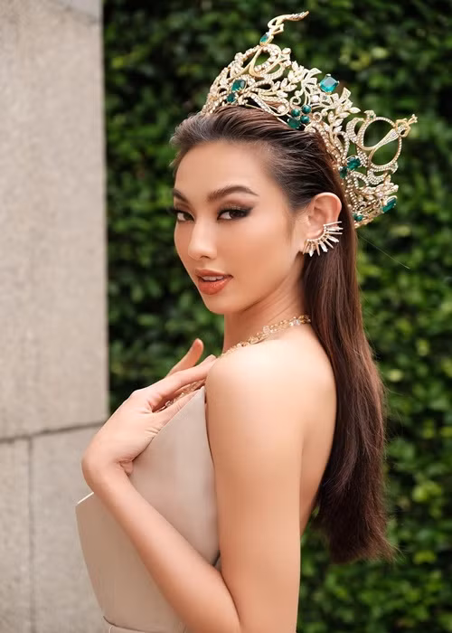 Nhan sắc của Thùy Tiên ngày càng rạng rỡ sau khi đăng quang. Ảnh: FB Thùy Tiên