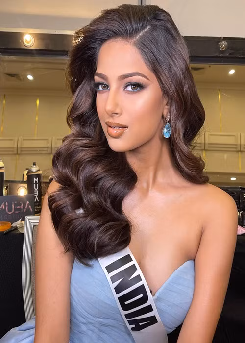 Ở cuộc thi Hoa hậu Hoàn vũ Thế giới 2021, Harnaaz được đánh giá cao ngay từ đầu. Ảnh: Miss Diva