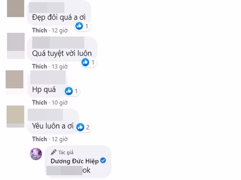 Nhiều bạn bè, đồng nghiệp của Hiệp Gà để lại bình luận khen nam diễn viên và cô gái lạ mặt đẹp đôi.