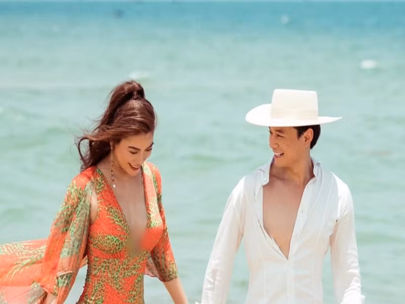 Trương Ngọc Ánh là một trong những mỹ nhân Việt công khai hẹn hò trong năm 2021. Nửa kia của cô là Anh Dũng. Nam diễn viên sinh năm 1990, kém Trương Ngọc Ánh đến 14 tuổi. Ảnh: FB Anh Dũng