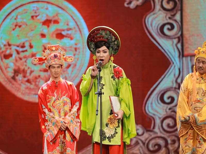 Do lịch tập Táo Quân dày đặc và thường diễn ra từ tối muộn đến sáng sớm hôm sau nên nhiều khán giả lo lắng cho sức khỏe của Công Lý nếu như anh tham gia Táo Quân 2022. Trong khi đó, nhiều người tiếc nuối nếu như Công Lý không góp mặt trong chương trình. Ảnh: Người đưa tin
