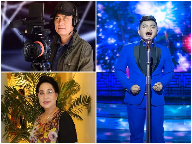 Không ít nghệ sĩ Việt cũng qua đời vì COVID-19 như: ca sĩ Y Jang Tuyn (42 tuổi), nhà quay phim, nhiếp ảnh gia Tường Lê (58 tuổi), ca sĩ Phương Quế Như (47 tuổi), NSƯT Khải Hoàn (68 tuổi), ca sĩ Phi Hải (50 tuổi), nghệ sĩ Kim Phượng (66 tuổi), nghệ sĩ Bạch Mai (73 tuổi). Ảnh: Zing