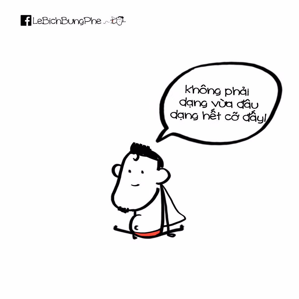 Từ cuối năm 2014, nhân vật Lê Bích bụng phệ trong loạt tranh vui xuất hiện trên mạng xã hội việt qua một fanpage đã tạo nên cơn sốt trong giới trẻ. 