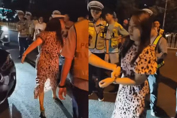 Say rượu lái xe, nữ tài xế xe sang gây chuyện kinh hoàng - Hình 2 Say ruou lai xe, nu tai xe xe sang gay chuyen kinh hoang-Hinh-2