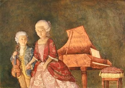 Mozart cũng vì vậy mà luôn kính trọng và tán dương người chị gái có tài năng âm nhạc nhưng không thể theo đuổi đến cùng vì định kiến của xã hội.