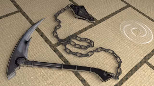 Khi sử dụng, Ninja sẽ ném quả chùy vào vũ khí đối phương khiến nó rớt xuống đất.