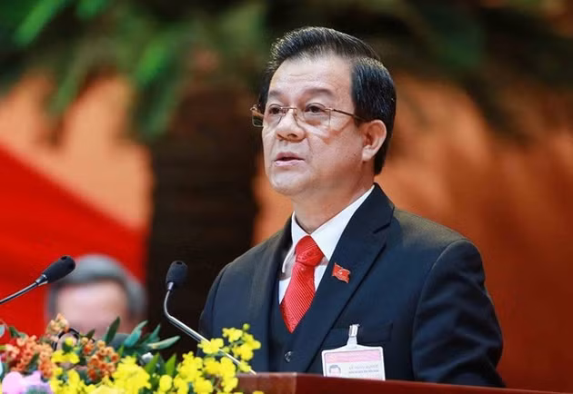 Chân dung tân Bí thư Tỉnh ủy An Giang Lê Hồng Quang Chan dung tan Bi thu Tinh uy An Giang Le Hong Quang