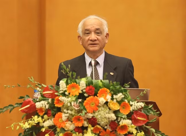 Ông Trần Đức Cường, Chủ tịch Hội Khoa học Lịch sử Việt Nam.