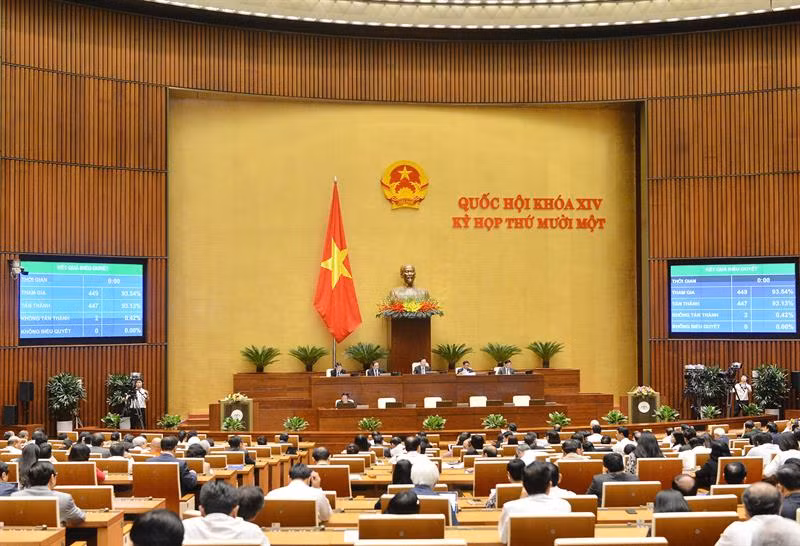 Chiều 6/4, Phó Chủ tịch Thường trực Quốc hội Trần Thanh Mẫn, thay mặt Ủy ban Thường vụ Quốc hội, trình danh sách đề cử để Quốc hội bầu Chủ nhiệm một số Ủy ban của Quốc hội, Tổng Thư ký Quốc hội, Tổng Kiểm toán nhà nước.