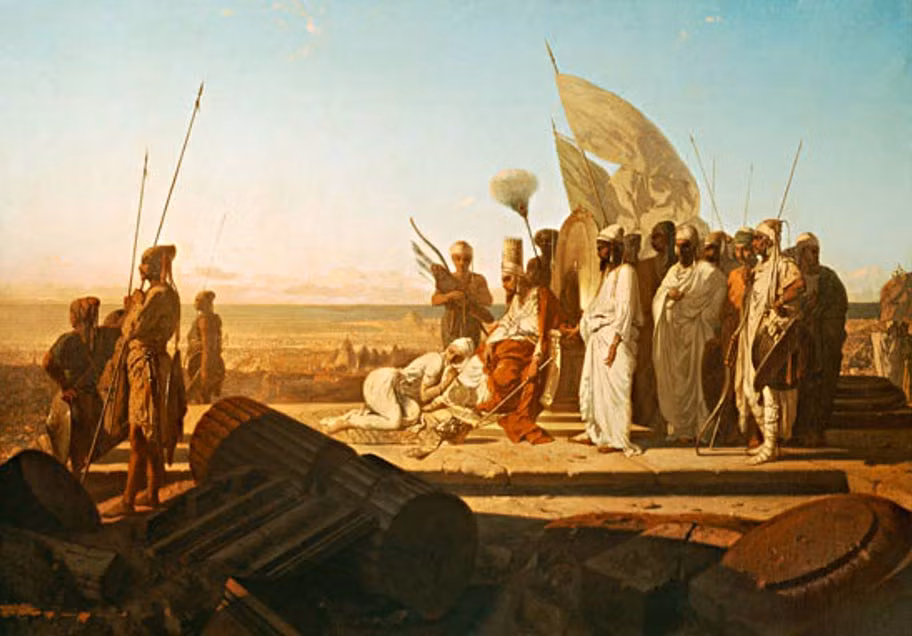 Theo đó, Xerxes đại đế và đế chế Ba Tư chinh phục Ai Cập và Babylon. Với sức mạnh quân sự vượt trội, quân đội Ba Tư đã dập tắt các cuộc phản kháng của người Ai Cập và Babylon. Vì vậy, đế chế Ba Tư đã đánh chiếm được một số vùng lãnh thổ rộng lớn của những đế chế này.