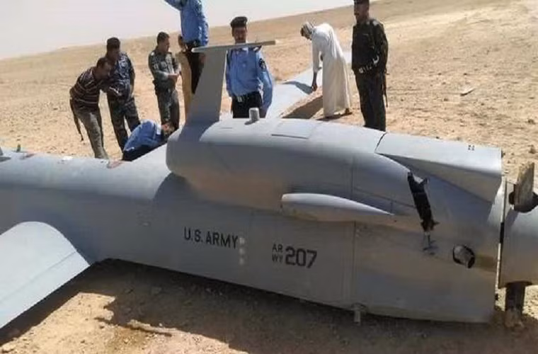 Chiếc MQ-1 trên của Quân đội Mỹ đang trên đường trở về một căn cứ hậu cần của nước này tại Iraq thì xảy ra sự cố. Nó được một người chăn cừu Iraq phát hiện gần thành phố Samawa thuộc tỉnh Muthana miền Tây Nam Iraq.