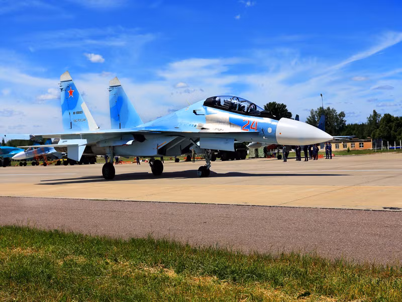 Ngoài các chiến đấu cơ dòng Sukhoi, tại Army 2015 Nga cũng sẽ trình diễn loại tiêm kích tối tân PAK FA T-50.