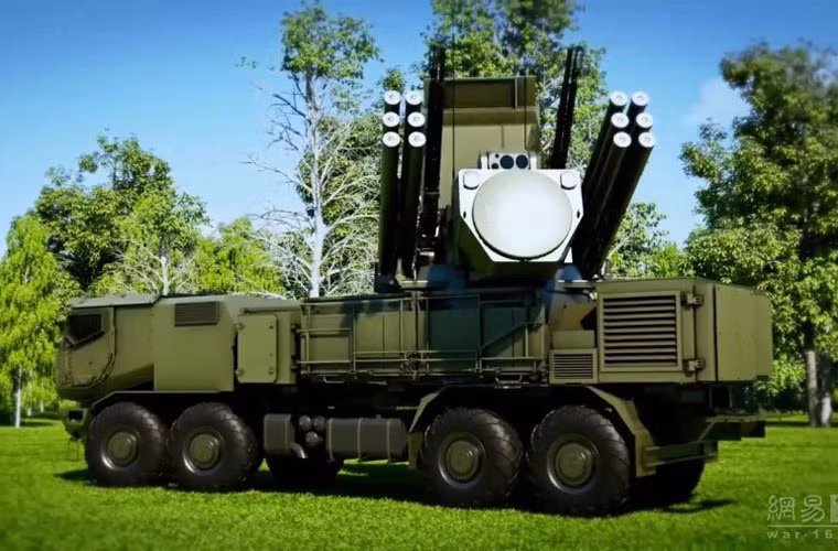 Ngoài tên lửa 57E6, Pantsir-S1 còn có 2 khẩu pháo cao tốc 30mm.