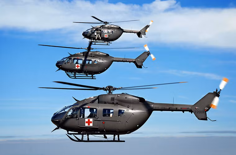 Trực thăng Airbus UH-72A Lakot là biến thể quân sự của trực thăng EC145 được hãng Airbus phát triển dành cho Quân đội Mỹ. Nó được đưa vào trang bị từ năm 2007 và là ứng cử viên thay thế cho các loại trực thăng OH-58 và UH-1 đã lỗi thời đang được Quân đội Mỹ sử dụng. Theo dự kiến Quân đội Mỹ sẽ đặt mua ít nhất 345 chiếc UH-72A.