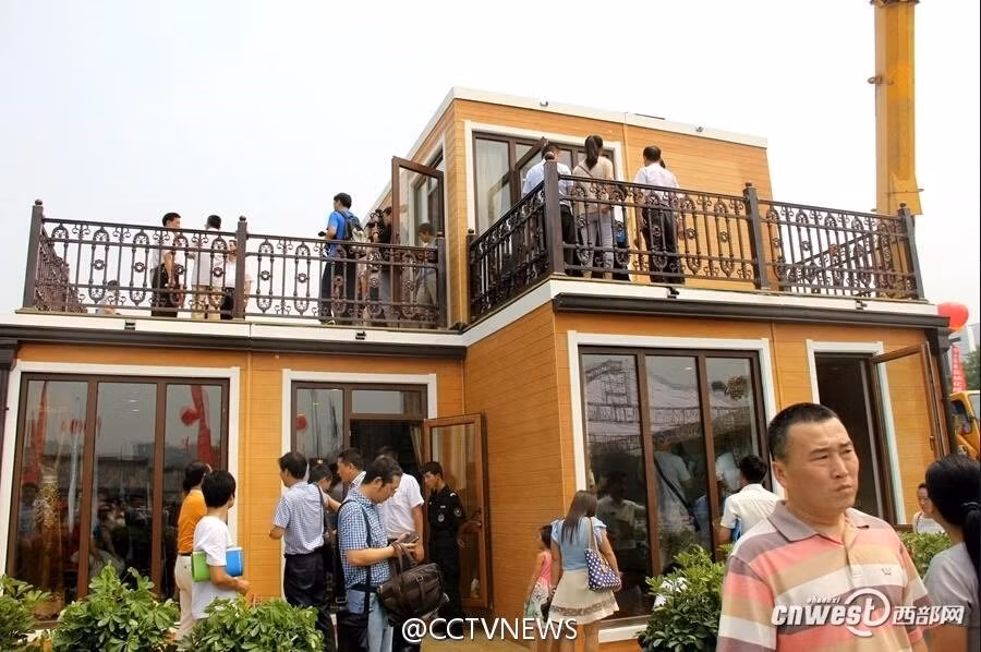 Công trình xây dựng này trị giá 2.500 tới 3.000 nhân dân tệ mỗi m2.