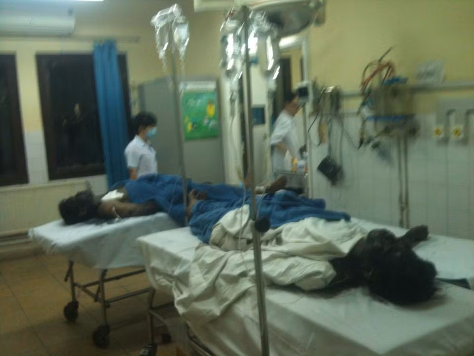 6 nguoi bi bong nang nhap vien bat thuong o Quang Ninh