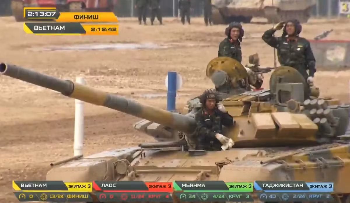 Chung ket Tank Biathlon 2020: Doi tuyen Xe tang Viet Nam ve nhat, chac chan vo dich!