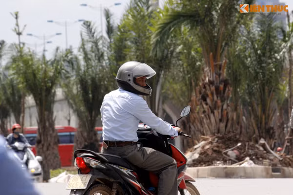 Mắt đảo tứ hướng khi di chuyển qua tuyến đường.