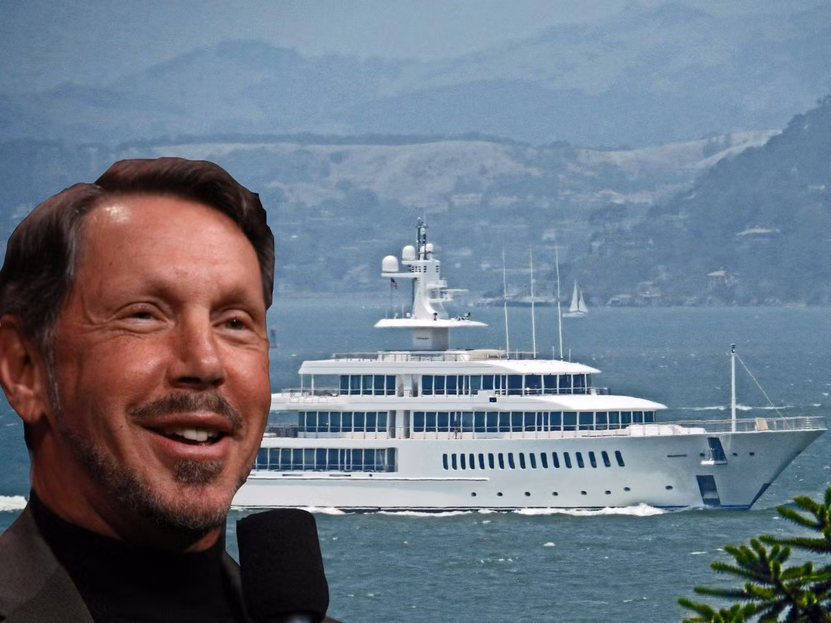 4. Giám đốc điều hành hãng Oracle Larry Ellison sở hữu du thuyền "Musashi" dài gần 88m. Tên của du thuyền này được đặt theo tên của một chiến binh rất nổi tiếng của Nhật Bản vào thế kỷ 16. Tiện nghi của du thuyền bao gồm hai dãy phòng VIP và sân chơi bóng rổ.