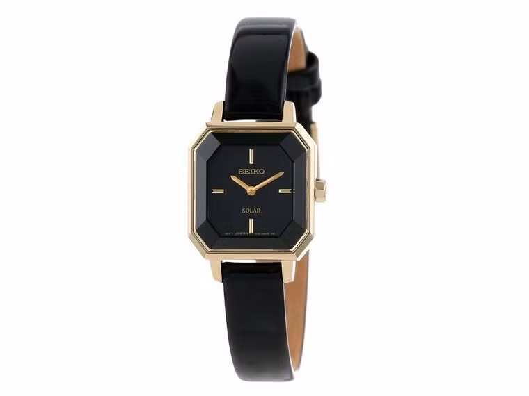 Chiếc đồng hồ thạch anh Seiko solar Nhật Bản: Đây là một chiếc đồng hồ kiểu dáng đẹp - sắc nét và thanh lịch. Giá của nó khoảng 89 USD.