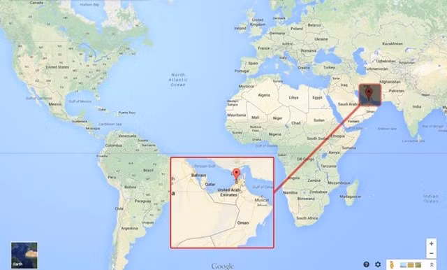11. Vị trí địa lý: Dubai được công nhận là cầu nối giữa phương Đông và phương Tây nhờ sở hữu vị trí chiến lược trên bờ biển Đông Nam vịnh Ba Tư. Từ xưa tới nay, nơi này vẫn luôn là nơi hoạt động giao thương phát triển mạnh mẽ.