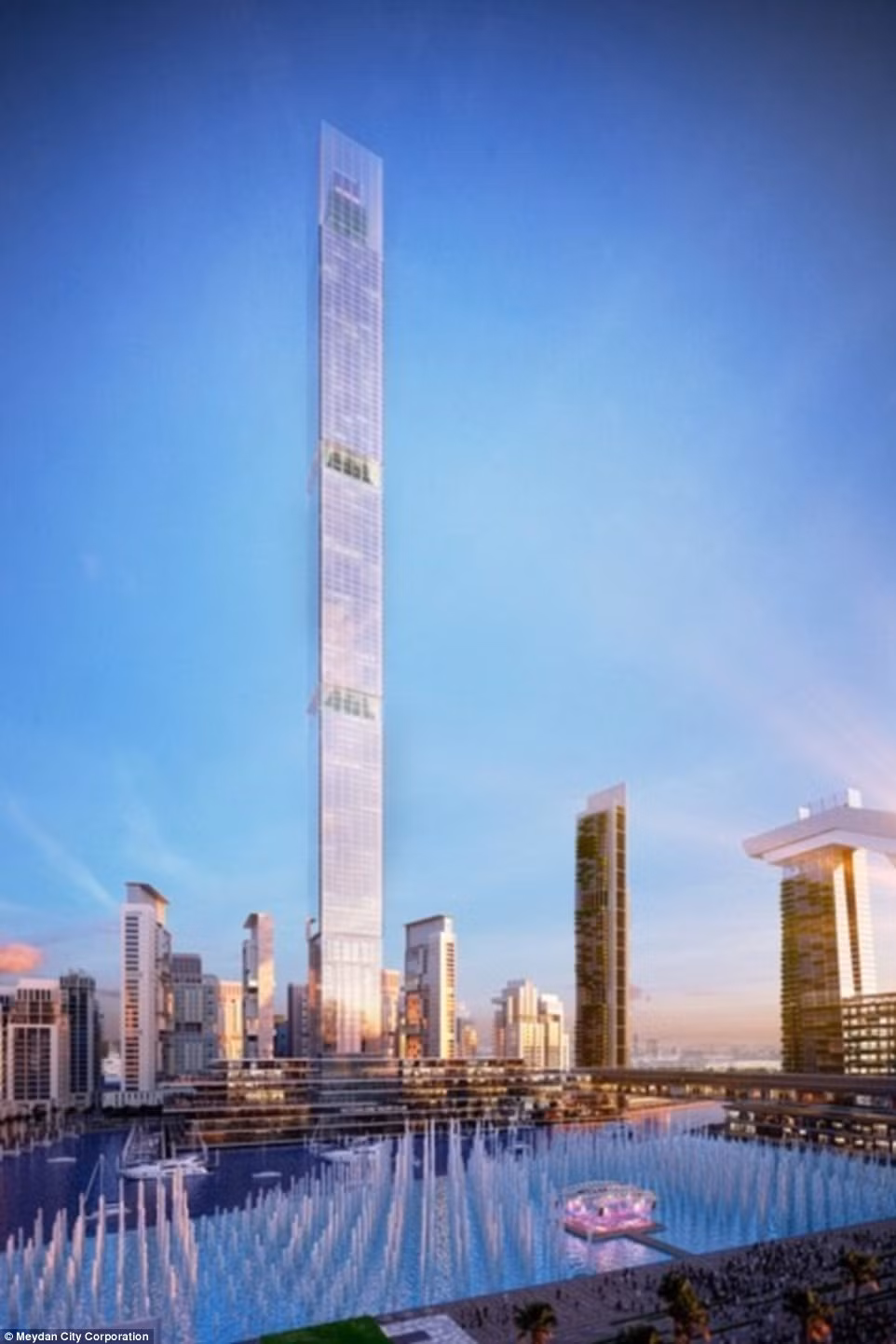 Khu dân cư cao cấp này có thể trở thành nơi ở của gần 80.000 người dân cũng như là nơi vui chơi giải trí mới dành cho các đại gia.