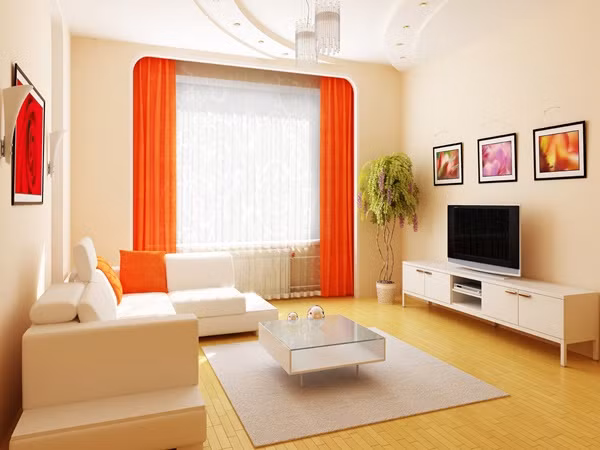 Bạn cũng có thể trang trí phòng khách với các bức ảnh và các tác phẩm nghệ thuật treo tường. Tác phẩm nghệ thuật sẽ thể hiện phong cách riêng cũng như tâm hồn của bạn.