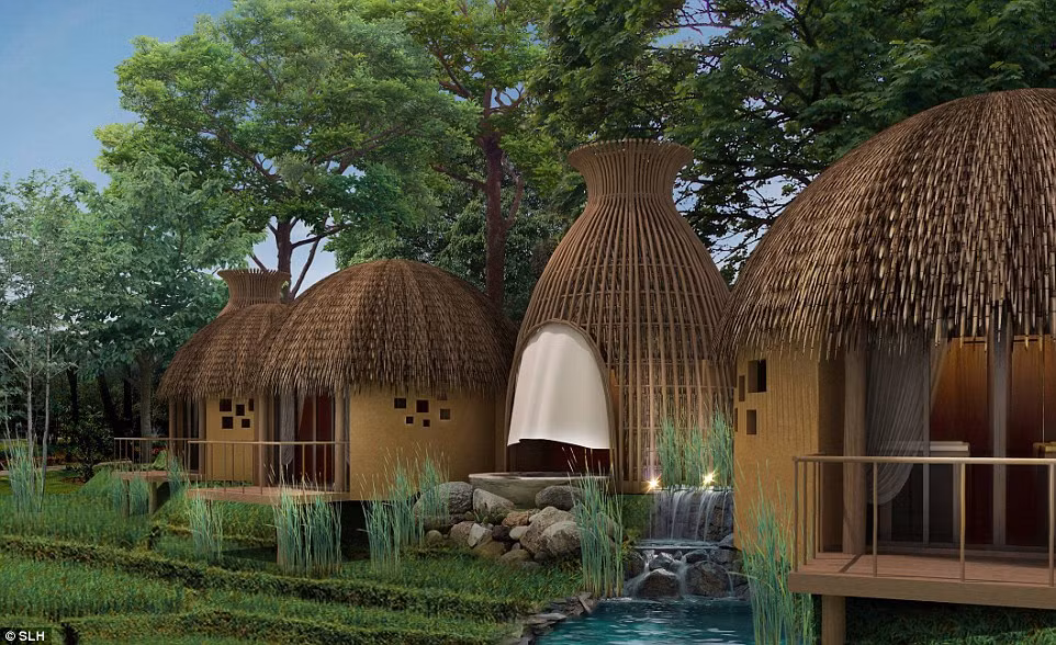 Mỗi kiểu biệt thự phản án những lối sống xa hoa của các gia tộc hư cấu ở Phuket từ thời xa xưa.