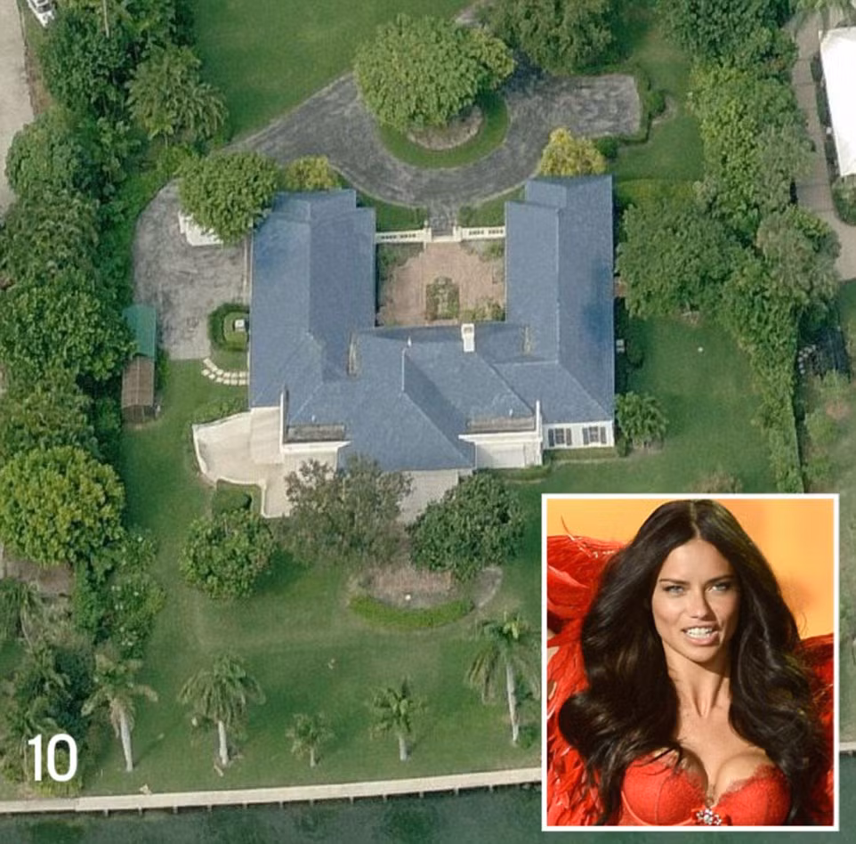 Siêu mẫu Adriana Lima và chồng cô là cầu thủ bóng rổ Marko JARIC đã mua một ngôi nhà ở Indian Creek Village với giá 9 triệu USD trong năm 2009.