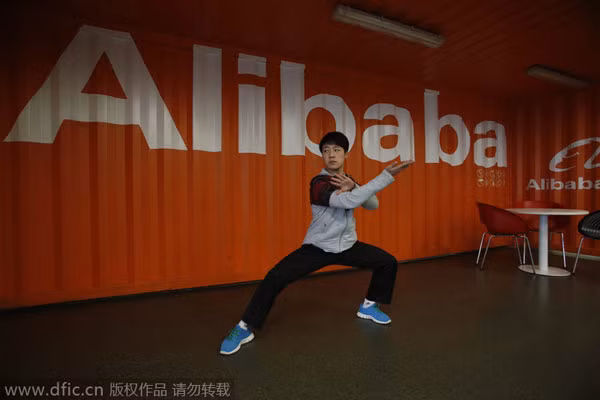 Là người say mê Thái cực quyền, Jack Ma vận dụng võ thuật Trung Quốc trong cả chiến lược kinh doanh và văn hóa doanh nghiệp.