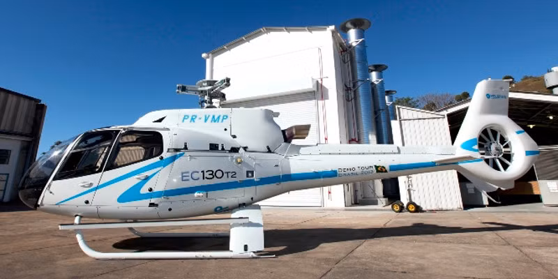 Trực thăng EC130 T2 có hiệu năng cao hơn 10% so với loại máy bay EC130 hiện tại nhưng lại tiêu thụ ít nhiên liệu hơn.