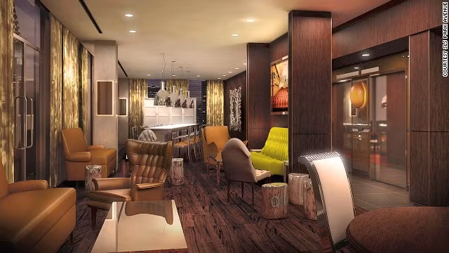 Khách sạn LS Park Avenue (New York, Mỹ). Với nội thất hiện đại bắt mắt, khách sạn này hứa hẹn sẽ thu hút được nhiều du khách.
