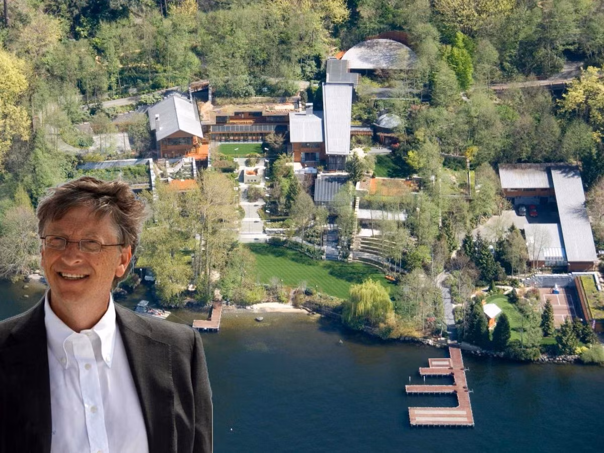 Loat BDS giat minh cua nguoi giau nhat the gioi Bill Gates