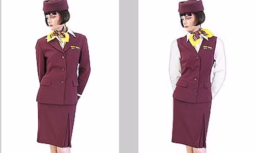 Hình ảnh đồng phục tiếp viên mà hãng Germanwings sử dụng cho đến năm 2012.