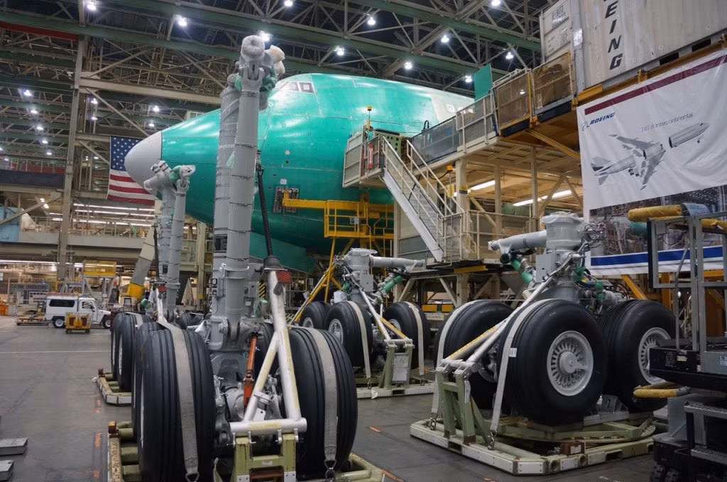 Có hơn 30.000 nhân viên Boeing làm việc tại nhà xưởng này.