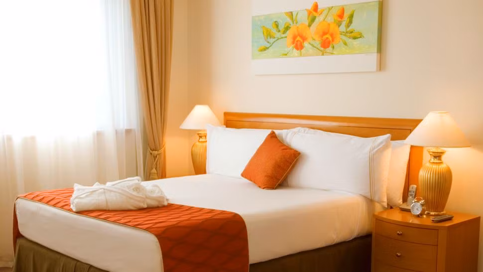 Nội thất cam-trắng là một sự kết hợp hoàn hảo cho ngôi nhà.