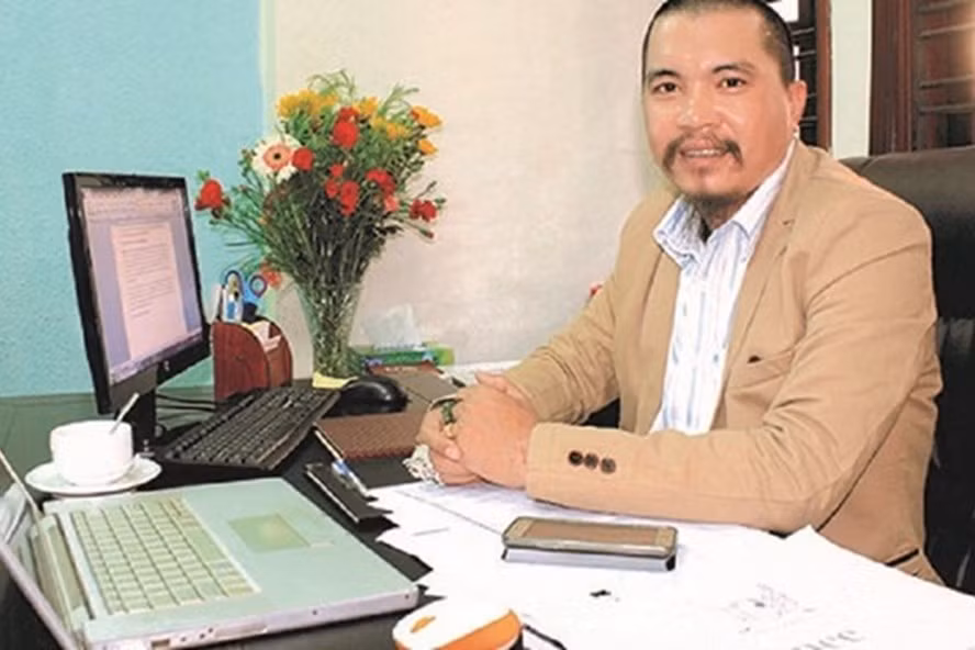 Chủ tịch HĐQT VNCOIN và Thiên Rồng Việt - ông Nguyễn Hữu Tiến. Nguồn ảnh: Lao Động