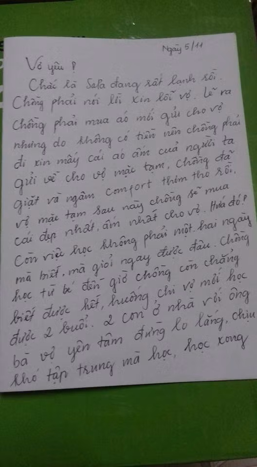La thu cam dong cua anh chong nguoi H'mong gui vo mien nui