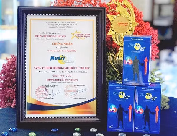 Vi sao Nutri Taller Plus bi thu hoi giay phep cong bo san pham?