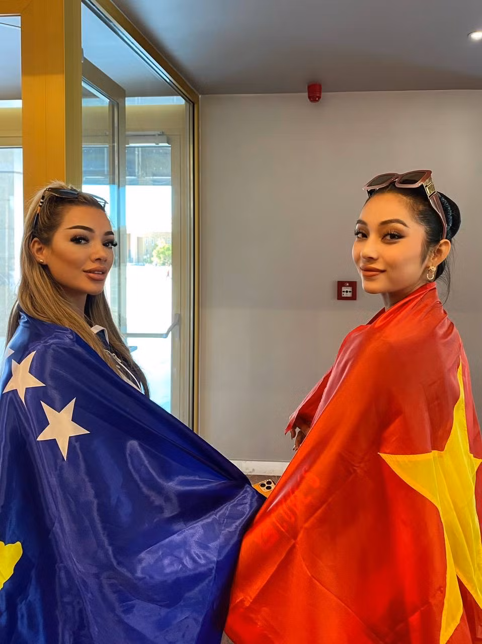Trước đó, Lâm Thu Hồng đã chuẩn bị kỹ lưỡng để tham gia cuộc thi The Miss Globe 2022. Tuy nhiên, cô gặp khá nhiều trắc trở.